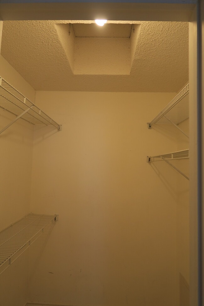 Walk- in closet