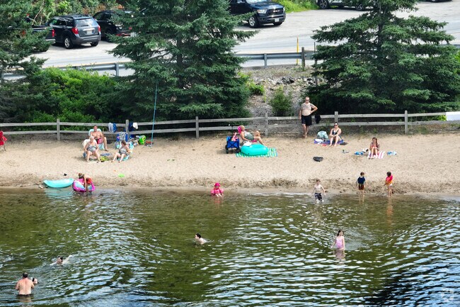 The Foot on Lake Mousam is a popular beach spot in Shapleigh.