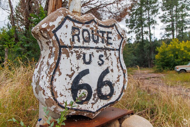La Cueva is one of the small towns along Route 66.