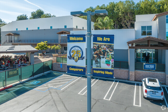 Aliso Viejo Christian School is home of the Conquerers.
