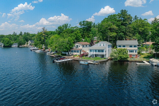 Aside from the many farms and large lots of land found in Deerfield, residents also have access to homes situated along Northwood Lake.