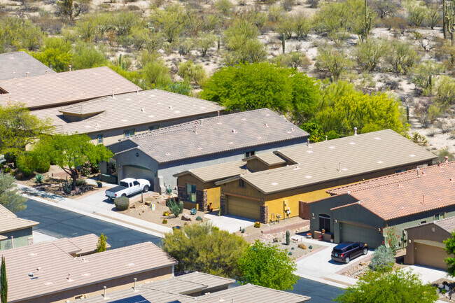 Spanish-style homes are popular in The Preserve at Dove Mountain.