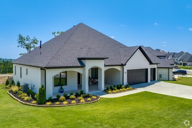 A new-traditional craftsman single-family home in Chenal Valley, Little Rock, Arkansas.