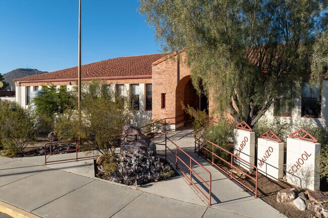 Manzo Elementary School serves grades K-5 in Tucson, Arizona.