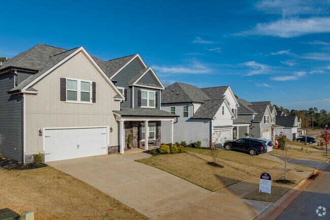 Tidy new housing developments dot the northern side of the Belvedere area.