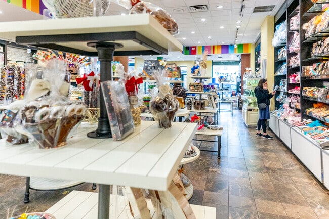 Stroll into a candyland at Oh! Nuts nut and candy store in Cedarhurst.