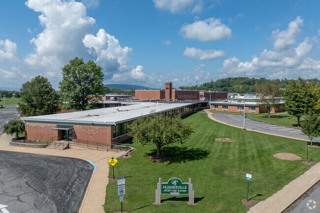 Hughesville Junior/Senior High partners with colleges to offer 17 dual-enrollment courses.