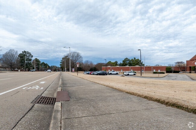 Sidewalks make getting to Houston Middle School in Germantown a breeze.
