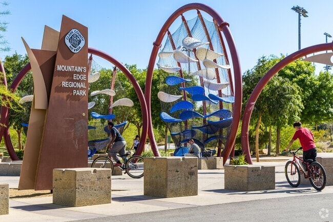 Mountains Edge Regional Park is a mecca of activity from sports fields to playgrounds.