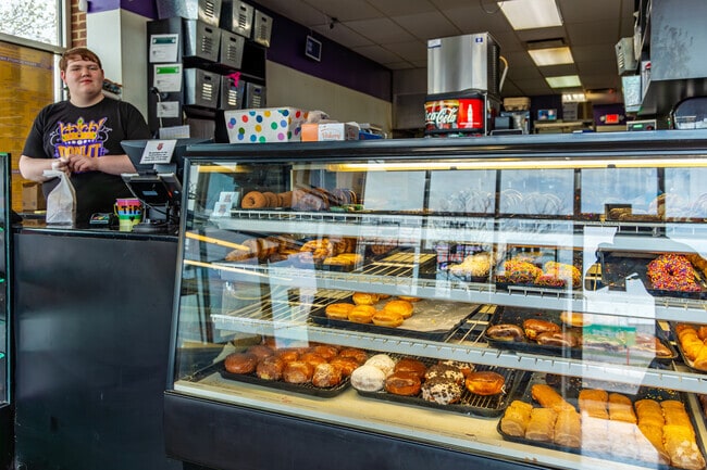 Cooley Highlands is home to the locally owned Donut King.