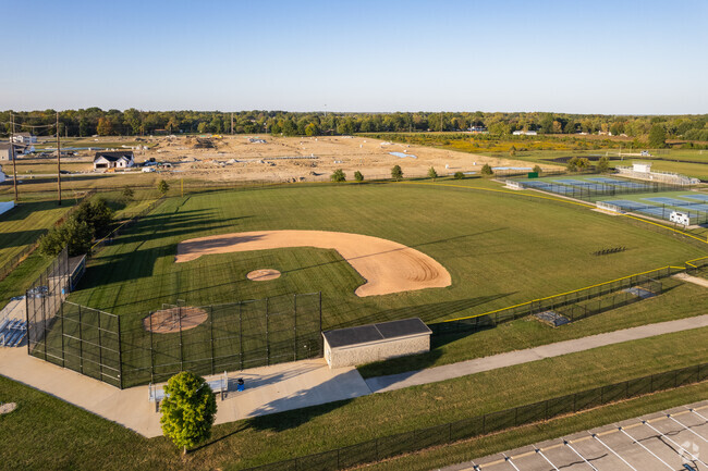 Franklin Township Middle School in Indianapolis has a great baseball field.