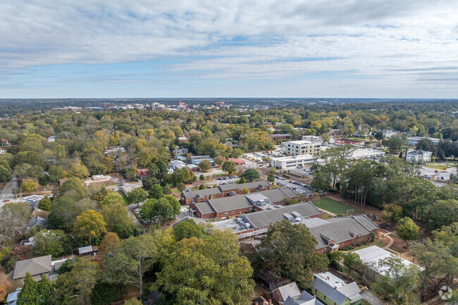 The mature trees of Boulevard help provide shade on the hot summer days.