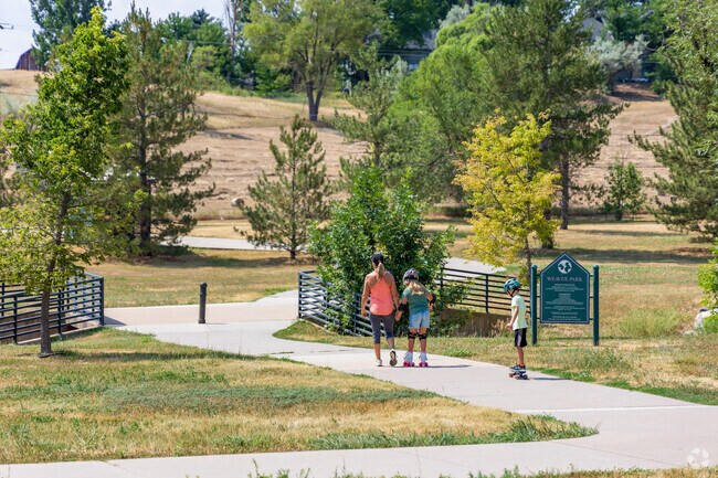 Weaver Park borders the Vintage Reserve,