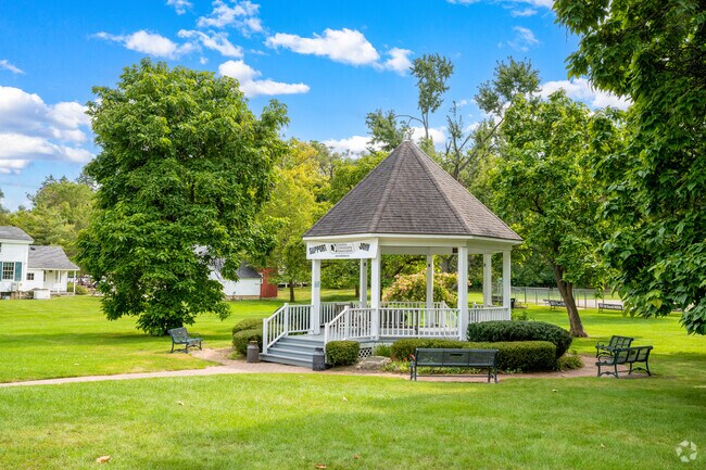 The gazebo in downtown Franklin is managed by the Franklin Community Association.