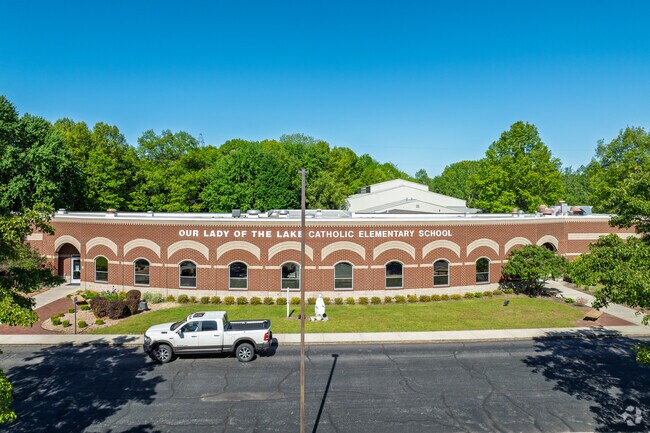 Teachers at Our Lady of the Lake Catholic School have earned a B rating on Niche.