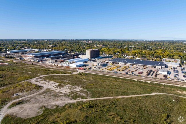 City of Milwaukee has a large Department of Public Works facility in Franklin Heights.