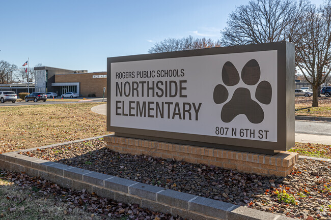 Northside Elementary School in Rogers has an A- rating on Niche.com.