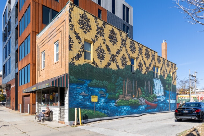 Beautiful murals and artwork can be found throughout Goosetown.