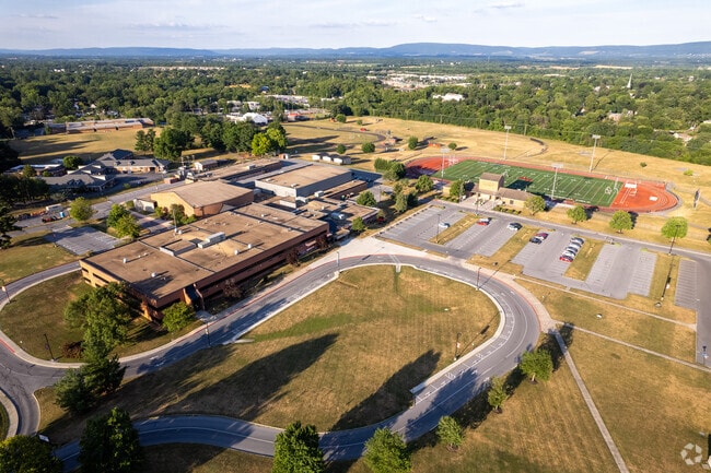 North Hagerstown High School sports an impressive school campus.