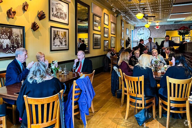 Fitzgerald's is a community hub and gathering place in Glen Ridge, NJ.