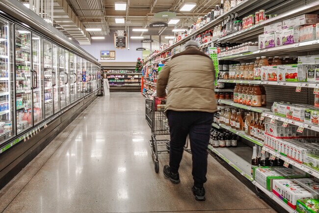 Check off your grocery list items at Kroger Marketplace in Fort Wayne.