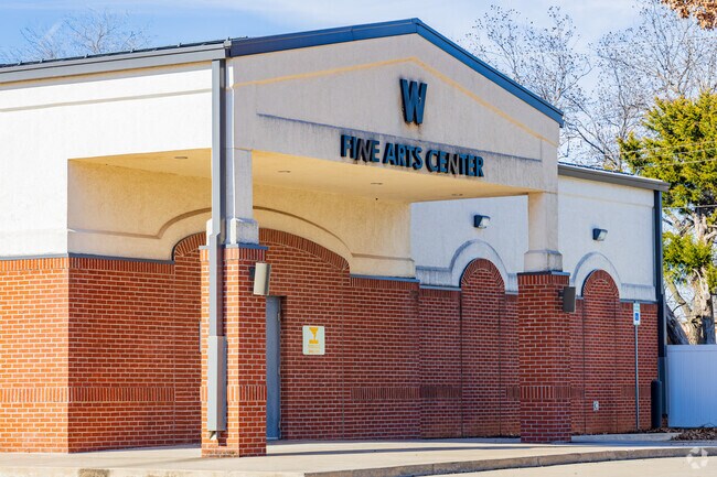 There are fine arts center just by the Wayne Elementary School.