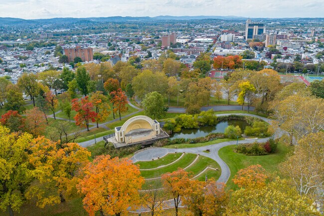 Check out live events at the bandshell at City Park near St. Mary's, PA.