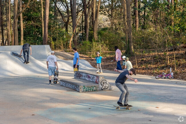 Bring the kids or your friends to the skate park at McKoy Park.