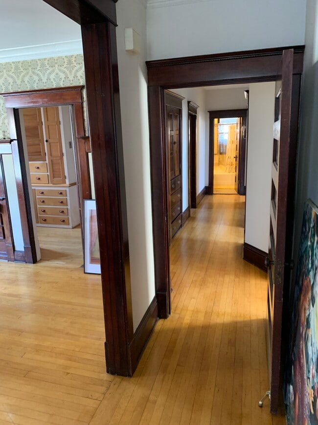 Hallway to back