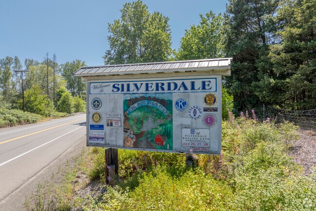 Silverdale is an unincorporated community is Kitsap County and has yet to form as a city.