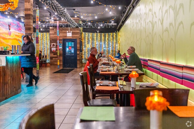 Zentli is a local eatery known for its' wall murals and Mexican street food near Crown Park.