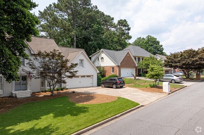 Newtown homes boast large front yards, perfect for vibrant gardens and inviting pathways.