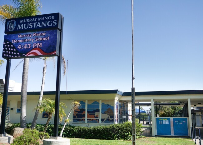 Murray Manor Elementary School located in the La Mesa neighborhood of San Diego.