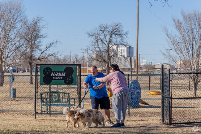 No Man's Land Regional Park in Guymon has plenty of places for locals to walk their dogs.