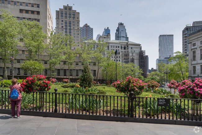 Columbus Park is a park at the southern end of Cadman Plaza, in Downtown Brooklyn