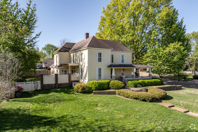 Downtown Martin features expansive historic homes.