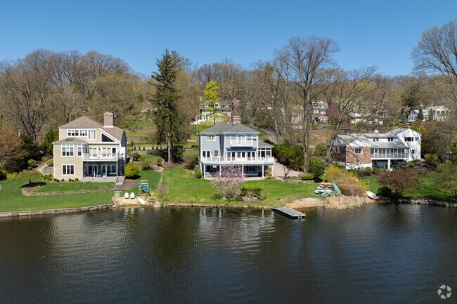 Lakefront property is, of course, at a premium in Mountain Lakes.