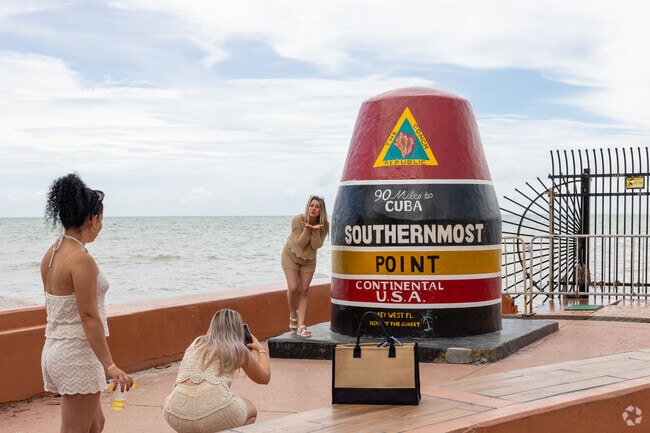 Casa Marina is only a few blocks from the southernmost point of the USA.