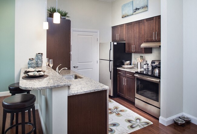 One of Our Phase II Apartments with Hardwood Floors