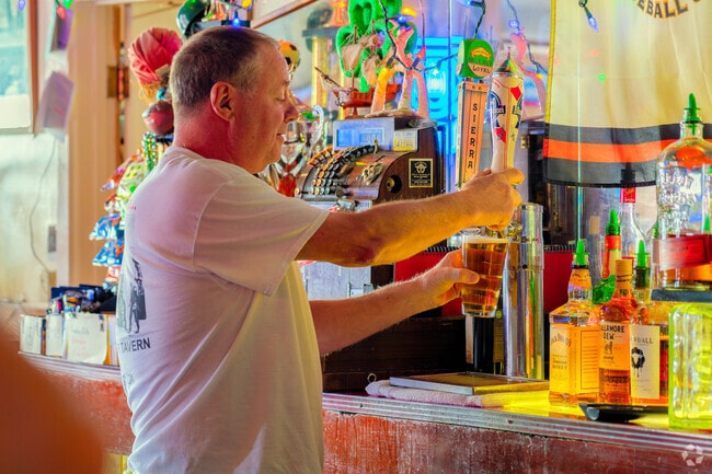 Grab a pint at Round Corner in Newton Booth.