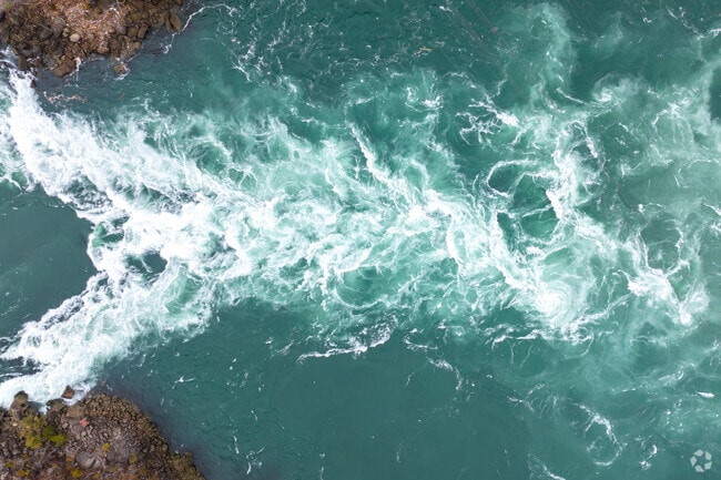 Whirlpool State Park has beautiful flowing water in North End.