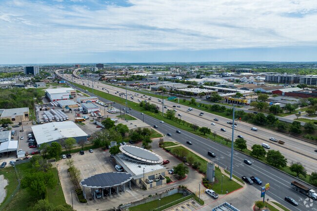I-35 Highway connects SoCo to the pulse of Austin.
