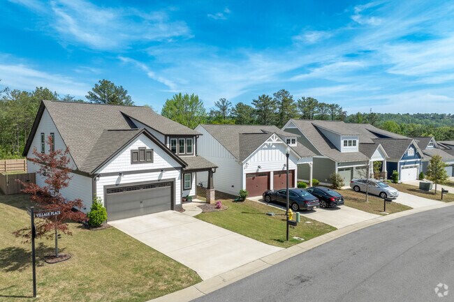 Feel the welcome atmosphere that this row of charming homes bring in Sand Ridge.