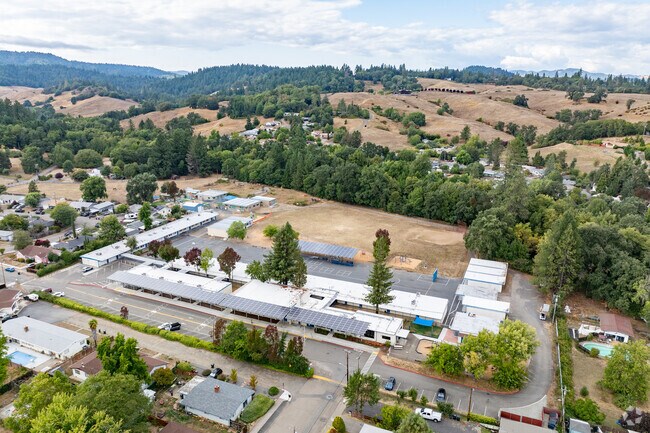 Brookside Elementary School is set on a beautiful campus surrounded by forest and homes.