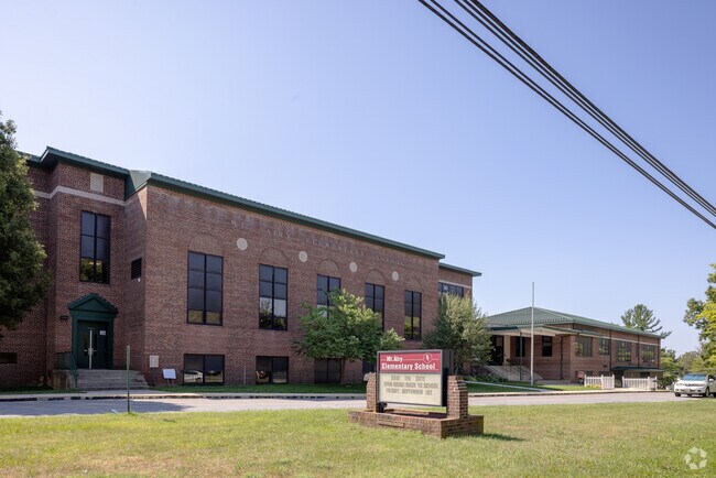 Send your kids to Mount Airy Elementary School, a local favorite.