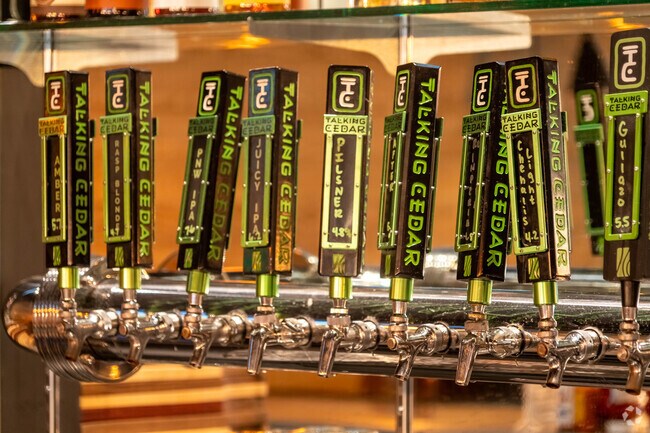 Enjoy a tasty draft beer from Talking Cedar in Grand Mound.