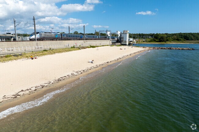 Residents in East Lyme have easy access to the public Niantic Beach.