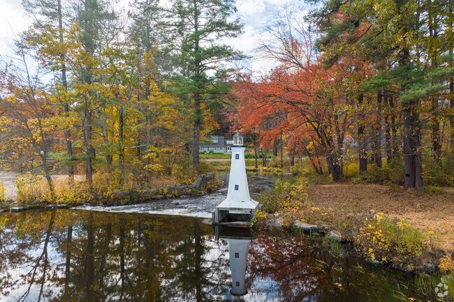 Potanipo Pond is a favorite destination in the Brookline neighborhood.