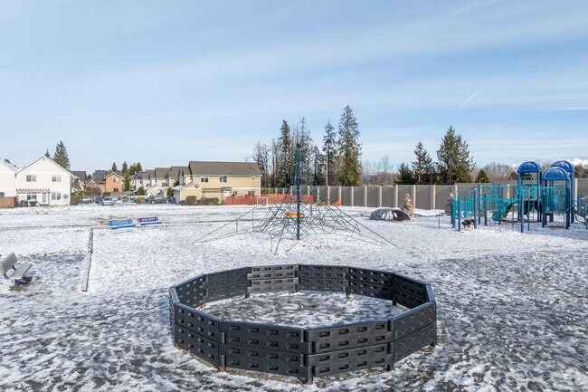 Hillcrest Elementary School play area.