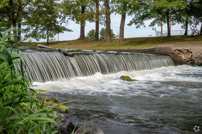 The Barron Flowage passes through Anderson Park.